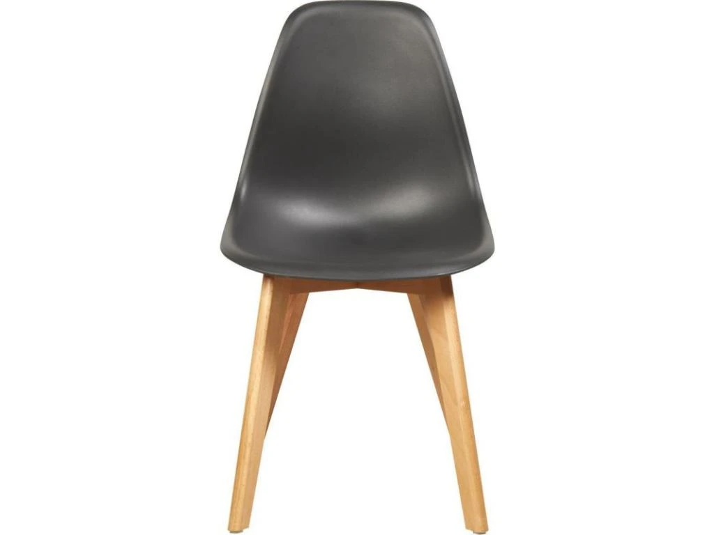 Lot De 4 Chaises Scandinaves "Pesuo" 82cm Noir 2 Lot De 4 Chaises Scandinaves "Pesuo" 82cm Noir – Image 2