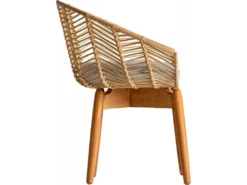 Chaise Plissé Rattan -Meubles Soldes Magasin chaise 15866337