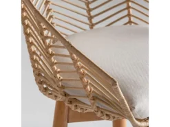 Chaise Plissé Rattan -Meubles Soldes Magasin chaise 15866341