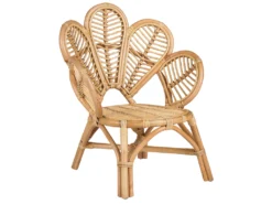 Chaise Paon En Rotin Naturel Pour Enfants FLORENTINE II