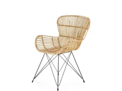 Lot De 2 Chaises En Rotin Naturel - Naturel -Meubles Soldes Magasin chaise 17568063