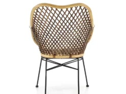 Lot De 2 Chaises En Rotin - Naturel/Brun Foncé -Meubles Soldes Magasin chaise 17568217