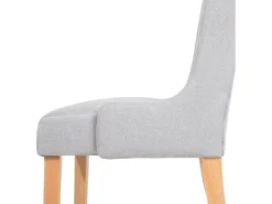 Lot De 2 Chaises De Salle à Manger Gris Clair CHAMBERS -Meubles Soldes Magasin chaise 18447549