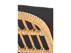 Chaise En Rotin Synthétique 47 X 45 X 85 Cm - Naturel -Meubles Soldes Magasin chaise 18834569