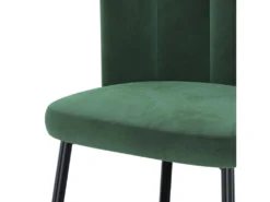 Chaise Rosy En Velours Vert (lot De 2) -Meubles Soldes Magasin chaise 19471667