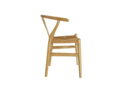 Duo De Chaises Bois Naturel Avec Assise Paillage - BRETT 10 Duo De Chaises Bois Naturel Avec Assise Paillage - BRETT -Meubles Soldes Magasin chaise 19572247