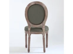 Lot De 20 Chaises Médaillon Louis XVI Tissu Gris 9 Lot De 20 Chaises Médaillon Louis XVI Tissu Gris -Meubles Soldes Magasin chaise 20010403