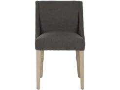 Chaise Bois En Gris, 86.36 X 60.96 X 82 Cm