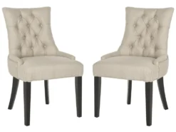 Chaise Beige 60 X 56 X 92.45 Cm - Saundra