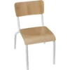 Chaise écolier Pour Enfant En Bois Et Métal