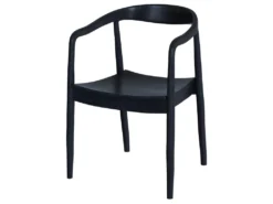 Chaise Lombok En Bois De Teck Noir