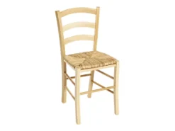 Lot De 6 Chaises PAYSANNE - Hêtre Massif Teinté Naturel, Paille De Riz 12 Lot De 6 Chaises PAYSANNE - Hêtre Massif Teinté Naturel, Paille De Riz -Meubles Soldes Magasin chaise 232145