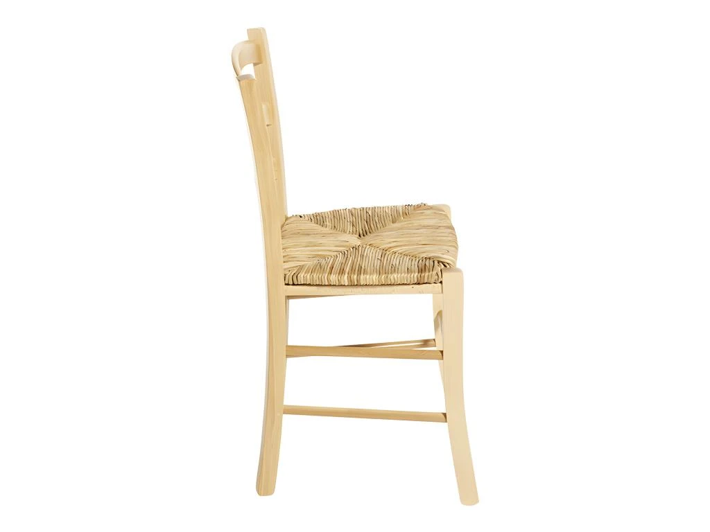 Lot De 6 Chaises PAYSANNE - Hêtre Massif Teinté Naturel, Paille De Riz 2 Lot De 6 Chaises PAYSANNE - Hêtre Massif Teinté Naturel, Paille De Riz – Image 2