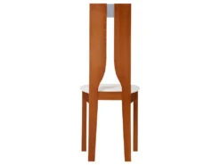 Lot De 4 Chaises SILVIA - Hêtre Massif - Merisier & Blanc 11 Lot De 4 Chaises SILVIA - Hêtre Massif - Merisier & Blanc -Meubles Soldes Magasin chaise 272651