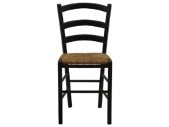 Lot De 2 Chaises PAYSANNE - Hêtre Massif & Paille De Riz - Teinte : Noir 9 Lot De 2 Chaises PAYSANNE - Hêtre Massif & Paille De Riz - Teinte : Noir -Meubles Soldes Magasin chaise 284473