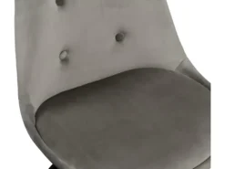 Lot De 6 Chaises Scandinaves ANEYA - Velours & Pieds Hévéa - Gris 12 Lot De 6 Chaises Scandinaves ANEYA - Velours & Pieds Hévéa - Gris -Meubles Soldes Magasin chaise 310567