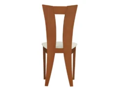 Lot De 6 Chaises TIFFANY - Hêtre Massif - Coloris : Chêne Et Blanc -Meubles Soldes Magasin chaise 350845