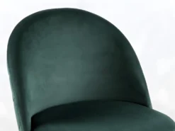 Lot De 2 Chaises - Velours Et Métal Doré - Vert - MELBOURNE 17 Lot De 2 Chaises - Velours Et Métal Doré - Vert - MELBOURNE -Meubles Soldes Magasin chaise 404461