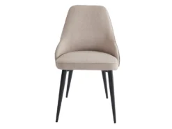 Lot De 2 Chaises EZRA - Tissu Et Métal - Crème 8 Lot De 2 Chaises EZRA - Tissu Et Métal - Crème -Meubles Soldes Magasin chaise 439861