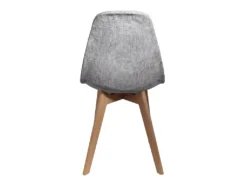 STYGN - Lot De 4 Chaises Avec Maille Grise 9 STYGN - Lot De 4 Chaises Avec Maille Grise -Meubles Soldes Magasin chaise 8935841