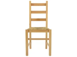 ORTA - Lot De 4 Chaises Naturelles Et Assises En Paille 5 ORTA - Lot De 4 Chaises Naturelles Et Assises En Paille -Meubles Soldes Magasin chaise 8938693
