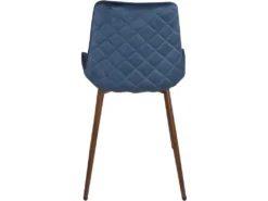 Lot De 2 Chaises Velours De Salle à Manger MADI -Meubles Soldes Magasin chaise 9245387