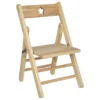 Chaise Pliante Pour Enfant En Bois Naturel H 51.9 Cm