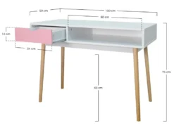 Console Onepink 100x50x80cm Thinia Home -Meubles Soldes Magasin console 13101045