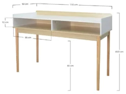 Console Twin 110x50x83,5cm Thinia Home -Meubles Soldes Magasin console 13101059