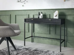 Console Avec 2 Tiroirs - Noir - LIOUBA De Pascal MORABITO