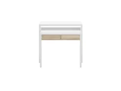 Bureau Console Extensible 2 Tiroirs Consola - L100 Cm -Meubles Soldes Magasin console 21044097