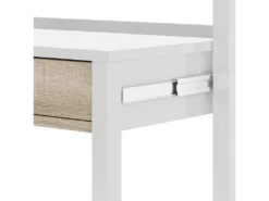 Bureau Console Extensible 2 Tiroirs Consola - L100 Cm -Meubles Soldes Magasin console 21044099