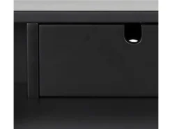 Pascal Bureau Avec 1 Tiroir, Noir. -Meubles Soldes Magasin console 22048355