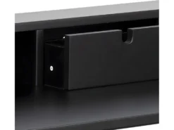 Pascal Bureau Avec 1 Tiroir, Noir. -Meubles Soldes Magasin console 22048357