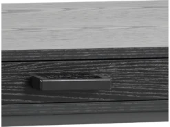 Sea Bureau 1 Tiroir Et 1 Compartiment, Noir. -Meubles Soldes Magasin console 22048393