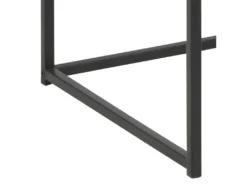 Bureau Sea B, Placage Chêne Sauvage, Noir. -Meubles Soldes Magasin console 22048405