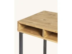 Bureau En Bois De Couleur Naturel 9 Bureau En Bois De Couleur Naturel -Meubles Soldes Magasin console 22184385