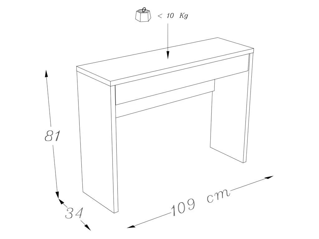 Meuble D'entrée, Console ARENA Coloris Gris. Meuble Design Pour Votre Entrée 2 Meuble D'entrée, Console ARENA Coloris Gris. Meuble Design Pour Votre Entrée – Image 2