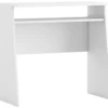 Bureau Nilson 1 Niche Couleur Blanc, 80 Cm Longueur
