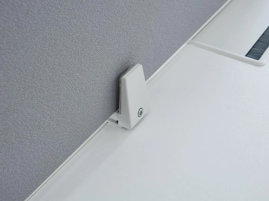 Extension Pour Bureau Bench 2 Personnes - Blanc - L120 Cm - Avec Séparateur - DOWNTOWN 7 Extension Pour Bureau Bench 2 Personnes - Blanc - L120 Cm - Avec Séparateur - DOWNTOWN – Image 7