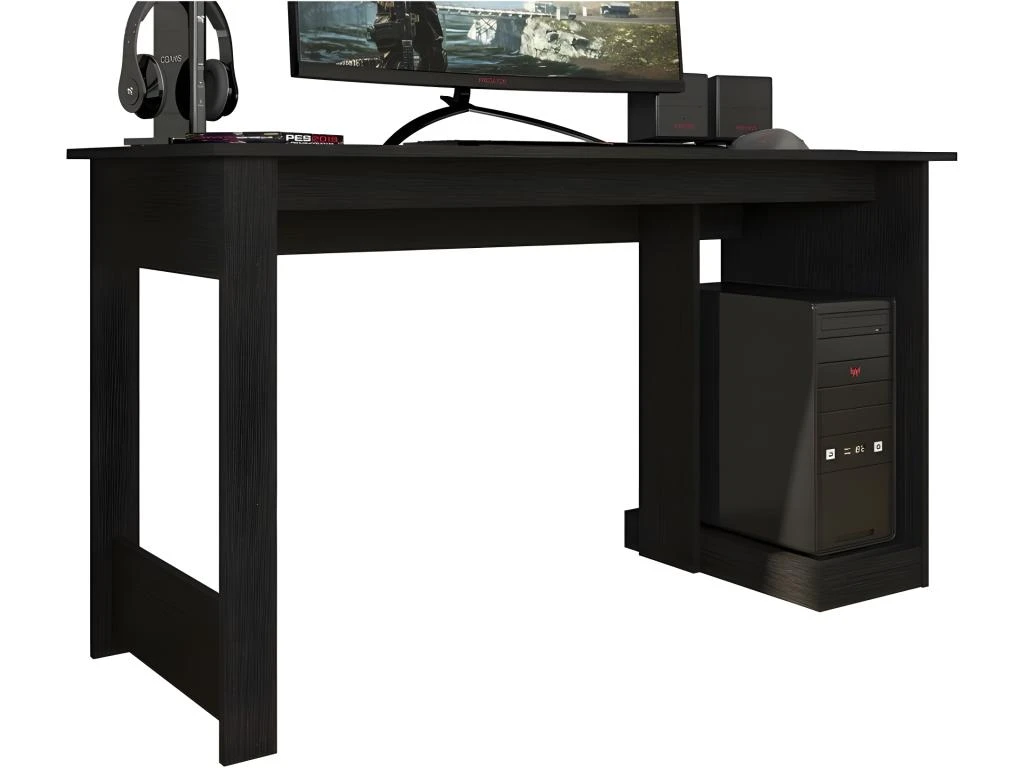 Bureau Gamer 136 Cm Noir 2 Bureau Gamer 136 Cm Noir – Image 2