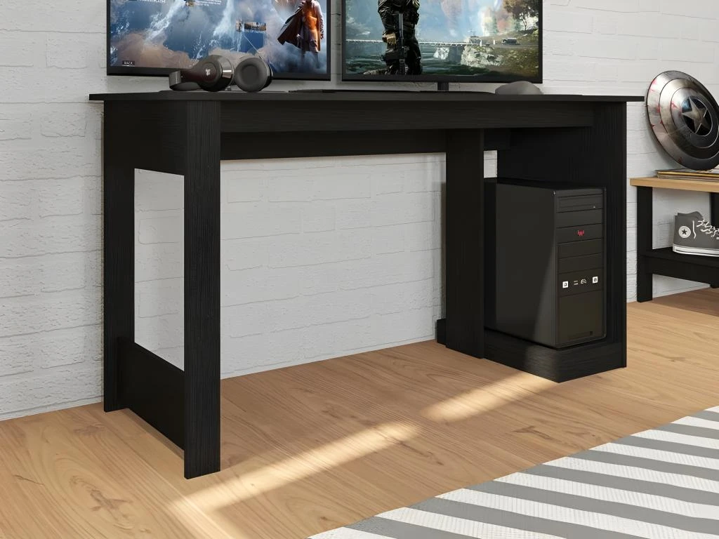Bureau Gamer 136 Cm Noir 5 Bureau Gamer 136 Cm Noir – Image 5