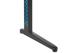 Bureau Gamer éclairage LED 120 X 60 Cm Noir DORAN -Meubles Soldes Magasin meuble bureau 17130123