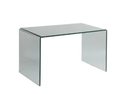 Bureau En Verre - NACLE - L 120 X L 70 X H 75 Cm