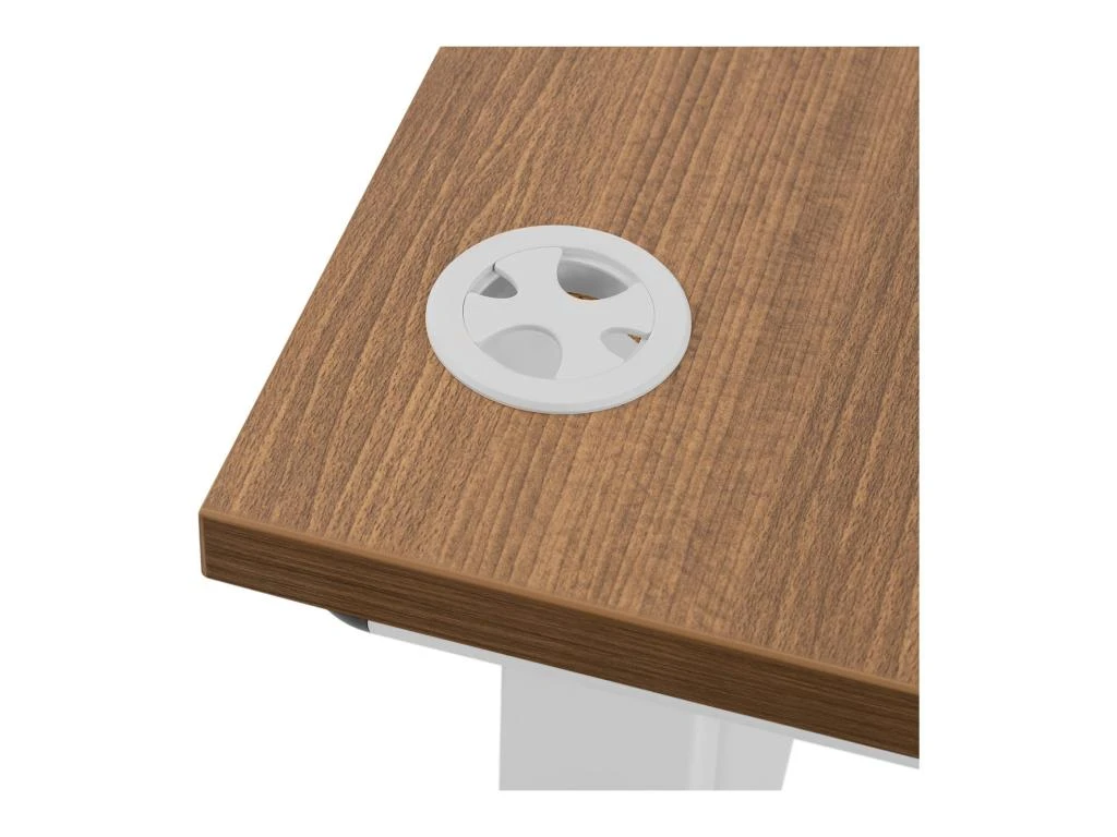 Bureau Informatique Ordinateur 140 X 73 Cm Marron Blanc 14_0005957 2 Bureau Informatique Ordinateur 140 X 73 Cm Marron Blanc 14_0005957 – Image 2