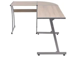 Bureau Table Meuble Travail Informatique Coin En Forme De L Chêne 0502063 -Meubles Soldes Magasin meuble bureau 19088805