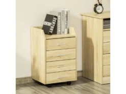 Caisson De Bureau NINO Chêne Clair -Meubles Soldes Magasin meuble bureau 19165979