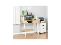 Bureau Secrétaire MARILYN Blanc -Meubles Soldes Magasin meuble bureau 19169521