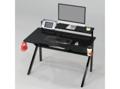 Bureau Gaming Tokyo Noir -Meubles Soldes Magasin meuble bureau 19170647