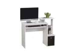 Bureau Informatique ELIOTT Blanc